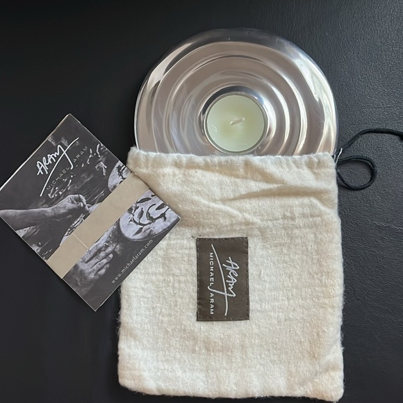 MICHAEL ARAM Ripple Effect Discontinued Tea Light Holder - Picture 7 of 11